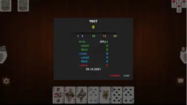 Captura de tela de Online Belka Card Game 1