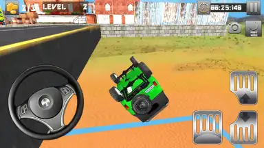 Captura de tela de Extreme Jeep Stunts 7
