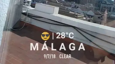 Captura de tela de WeatherShot 6