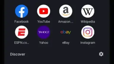 Captura de tela de Kiwi Browser 6