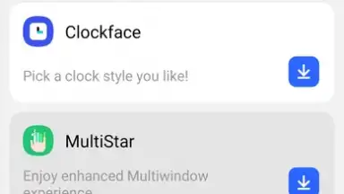 Captura de tela de Samsung Good Lock 3