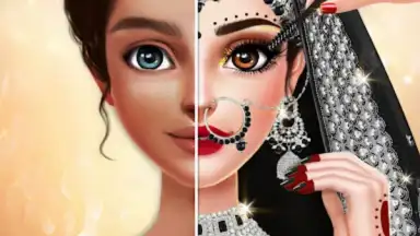 Captura de tela de Fashion Dress Up Wedding Games 14