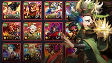 Captura de tela de Hero Blaze: Three Kingdoms 3