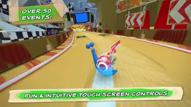 Captura de tela de Turbo Racing League 4