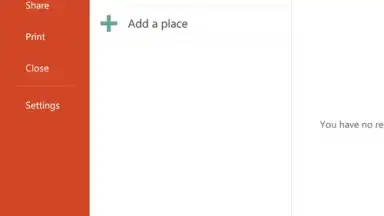 Captura de tela de Microsoft PowerPoint 3