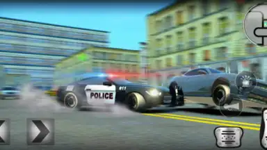 Captura de tela de Police Car Drift شرطة الهجوله 7