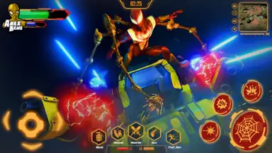 Captura de tela de Iron Super Hero - Spider Games 8