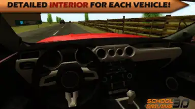 Captura de tela de School Driving 3D 3
