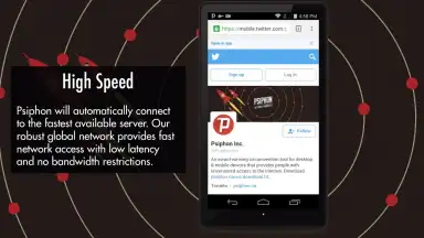 Captura de tela de Psiphon Pro 2