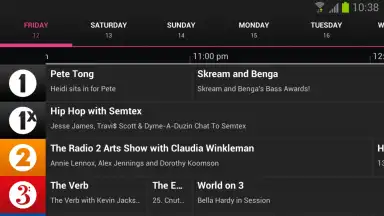 Captura de tela de BBC iPlayer Radio 16
