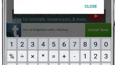 Captura de tela de Classic Big Keyboard 1