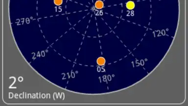 Captura de tela de GPS Test 4