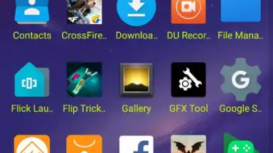 Captura de tela de Flick Launcher 4