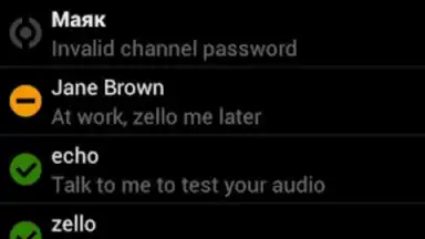 Captura de tela de Zello Walkie Talkie 4