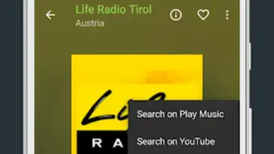 Captura de tela de Online Radio Yo!Tuner 3