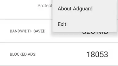 Captura de tela de Adguard 12