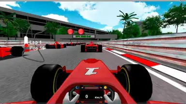 Captura de tela de Formula Unlimited Racing 3