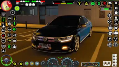 Captura de tela de Driving School 3D : Car Games 1