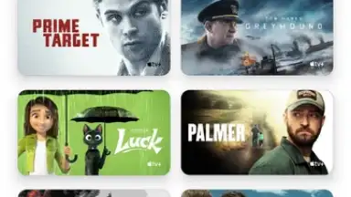 Captura de tela de Apple TV 3
