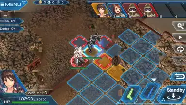 Captura de tela de Robot Tactics: Real Time Robot 1