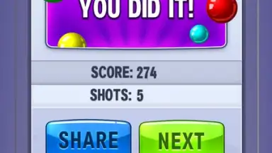 Captura de tela de Bubble Shooter 11