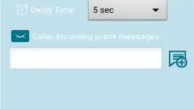 Captura de tela de Zifo Fake SMS 1