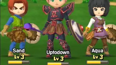 Captura de tela de Dragon Quest of the Stars 3