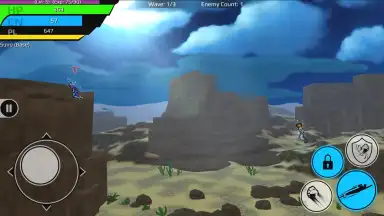 Captura de tela de The Final Power Level Warrior 7