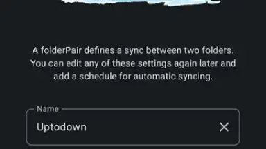 Captura de tela de FolderSync 8