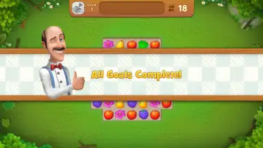 Captura de tela de Gardenscapes 4