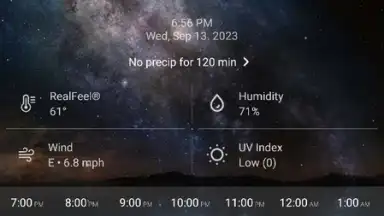 Captura de tela de Local Weather: Weather Forecast 1