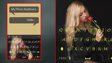 Captura de tela de My Photo Keyboard 7