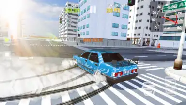 Captura de tela de 3D Drift Simulator - Modified Sahin 6