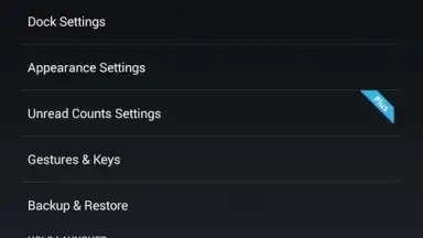 Captura de tela de Holo Launcher 2