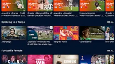 Captura de tela de FIFA+ | Football entertainment 11