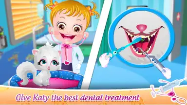 Captura de tela de Baby Hazel Pet Doctor 1