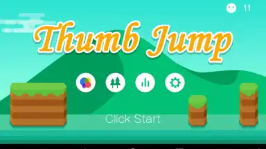 Captura de tela de Thumb Jump 1