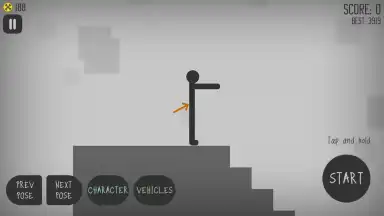 Captura de tela de Stickman Dismount 6