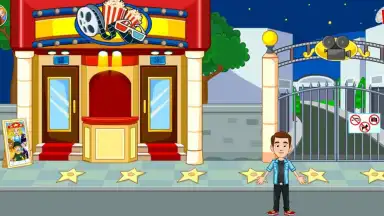 Captura de tela de My Town : Cinema Free 1