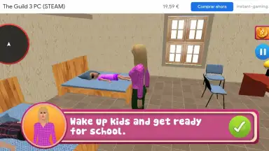 Captura de tela de Virtual Single Mom Simulator 3