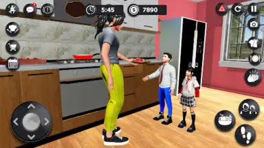 Captura de tela de Mom Simulator 3D: Family Life 4