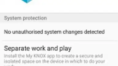 Captura de tela de Samsung Device Security 2