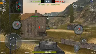 Captura de tela de Tanks Blitz 11