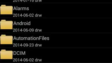 Captura de tela de AndroZip File Manager 2