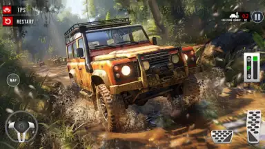 Captura de tela de Offroad Car Simulator Game 7