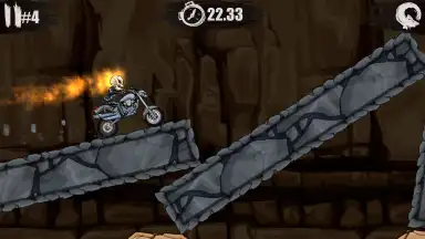 Captura de tela de Moto X3M Bike Race Game 8