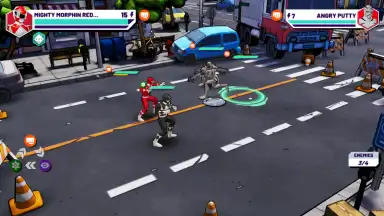 Captura de tela de Power Rangers: Morphin Legends 2