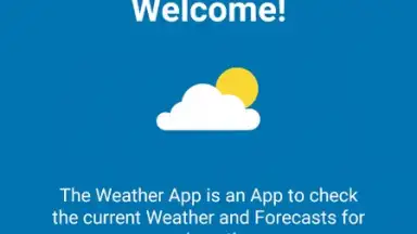 Captura de tela de The Weather App 3