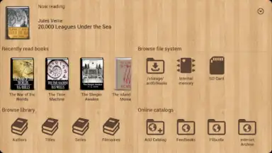 Captura de tela de Cool Reader GL 7