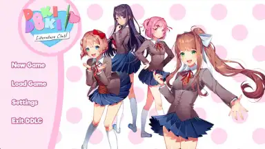 Captura de tela de Doki Doki Literature Club! 1